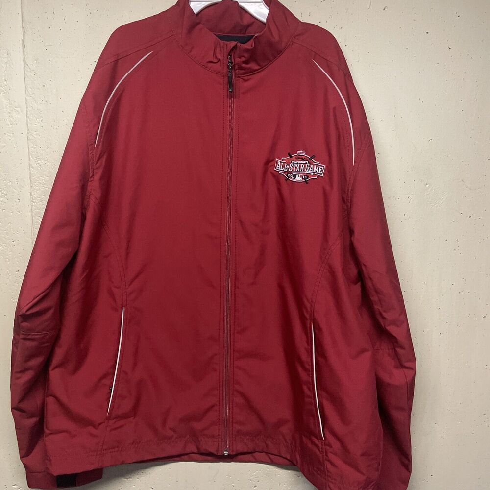 2015 All Star Game Jacket Full Zip CUTTER & BUCK / Size XL- Cincinnati Reds LNC